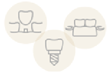 2つの病院で迷う人のイラスト